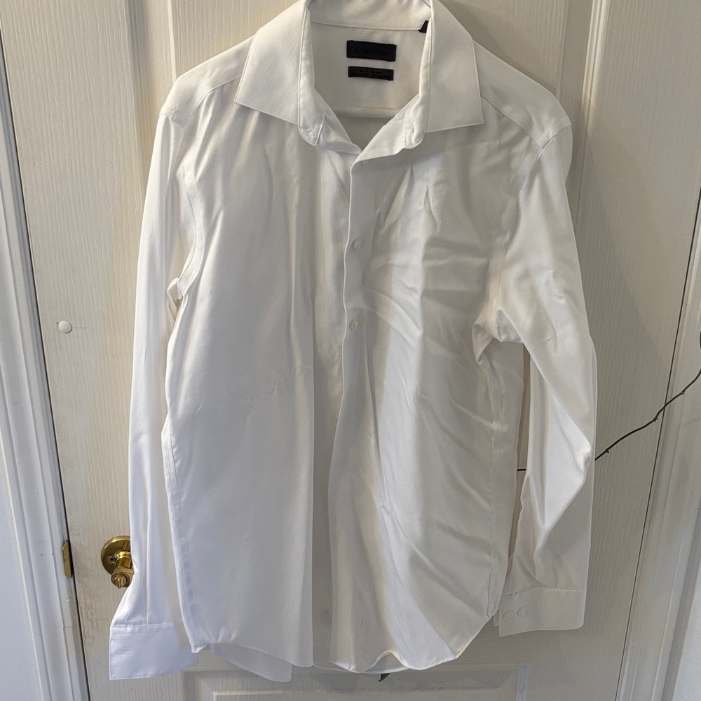 Calvin Klein White Dress Shirt for Men